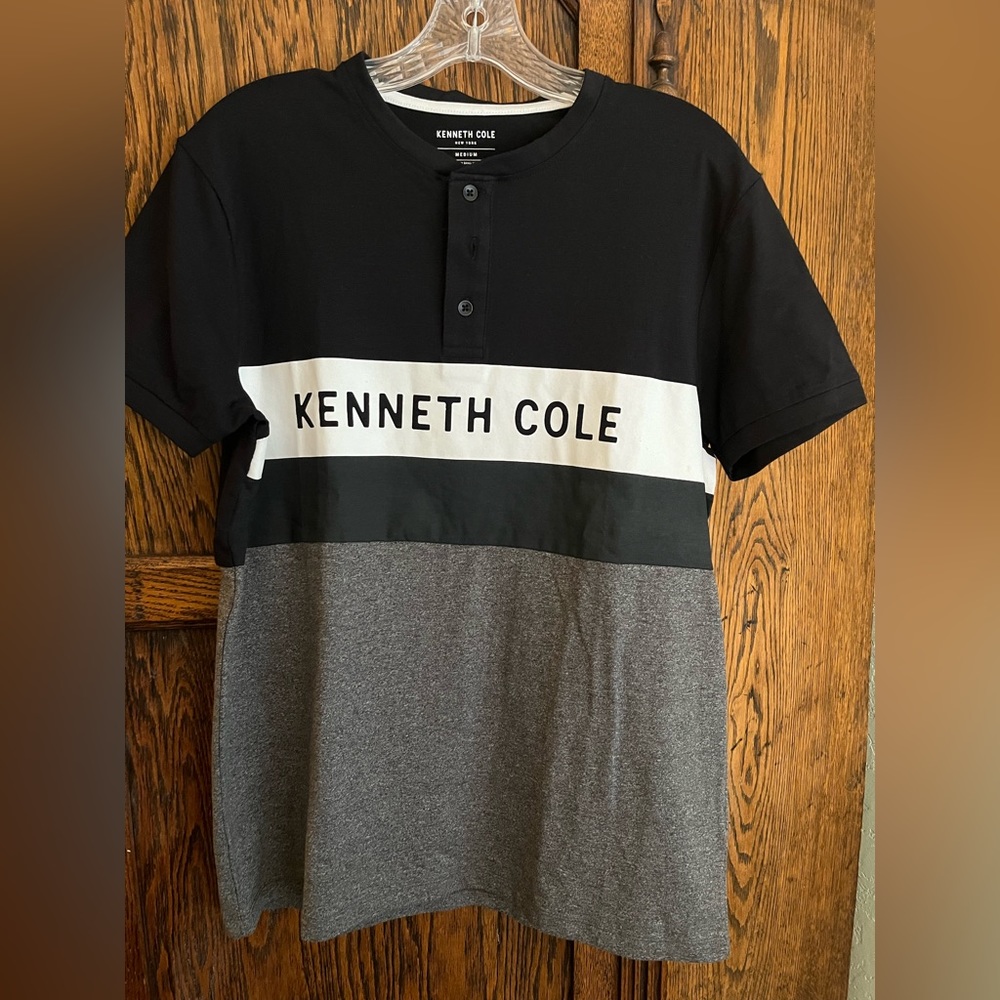 Kenneth Cole Logo polo shirt